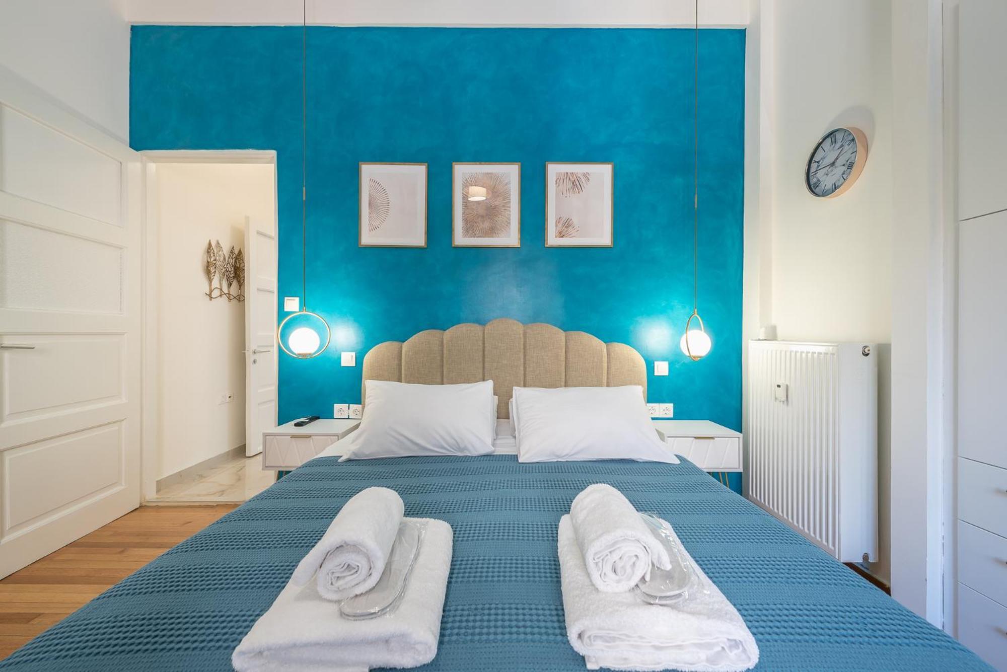Modern 200m From Acropolis 100mbps Netflix Apartment Athens