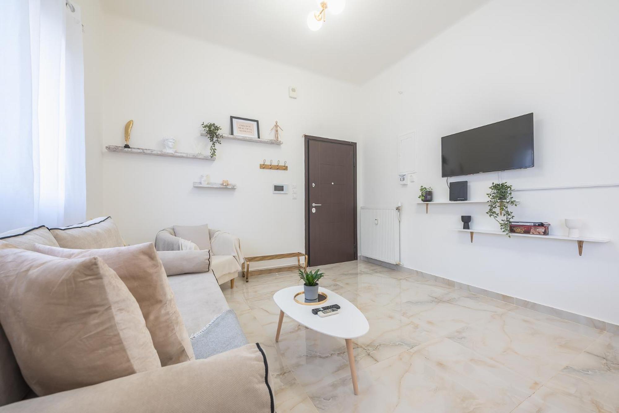Apartment Modern 200m From Acropolis 100mbps Netflix