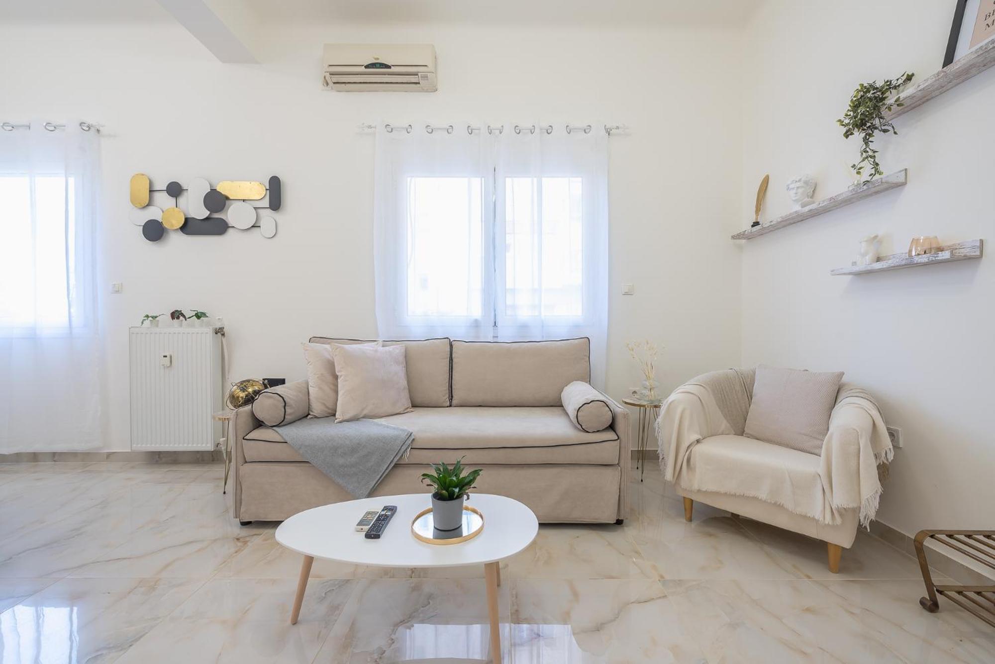 Apartment Modern 200m From Acropolis 100mbps Netflix Athens